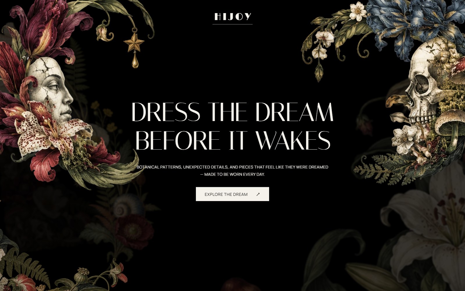 HiJOY Dream Garden botanical fashion hero